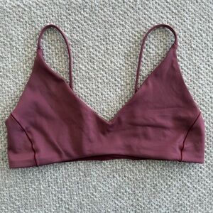 Left On Friday Pool Days Top Desert Plum Size L